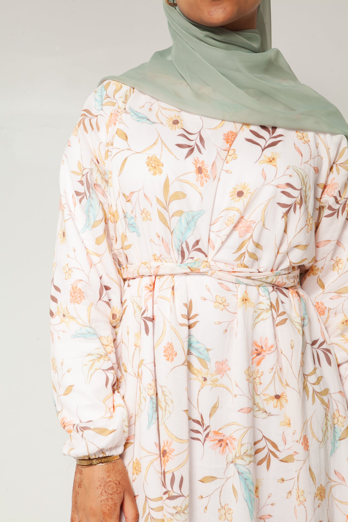 Pink Floral Dress