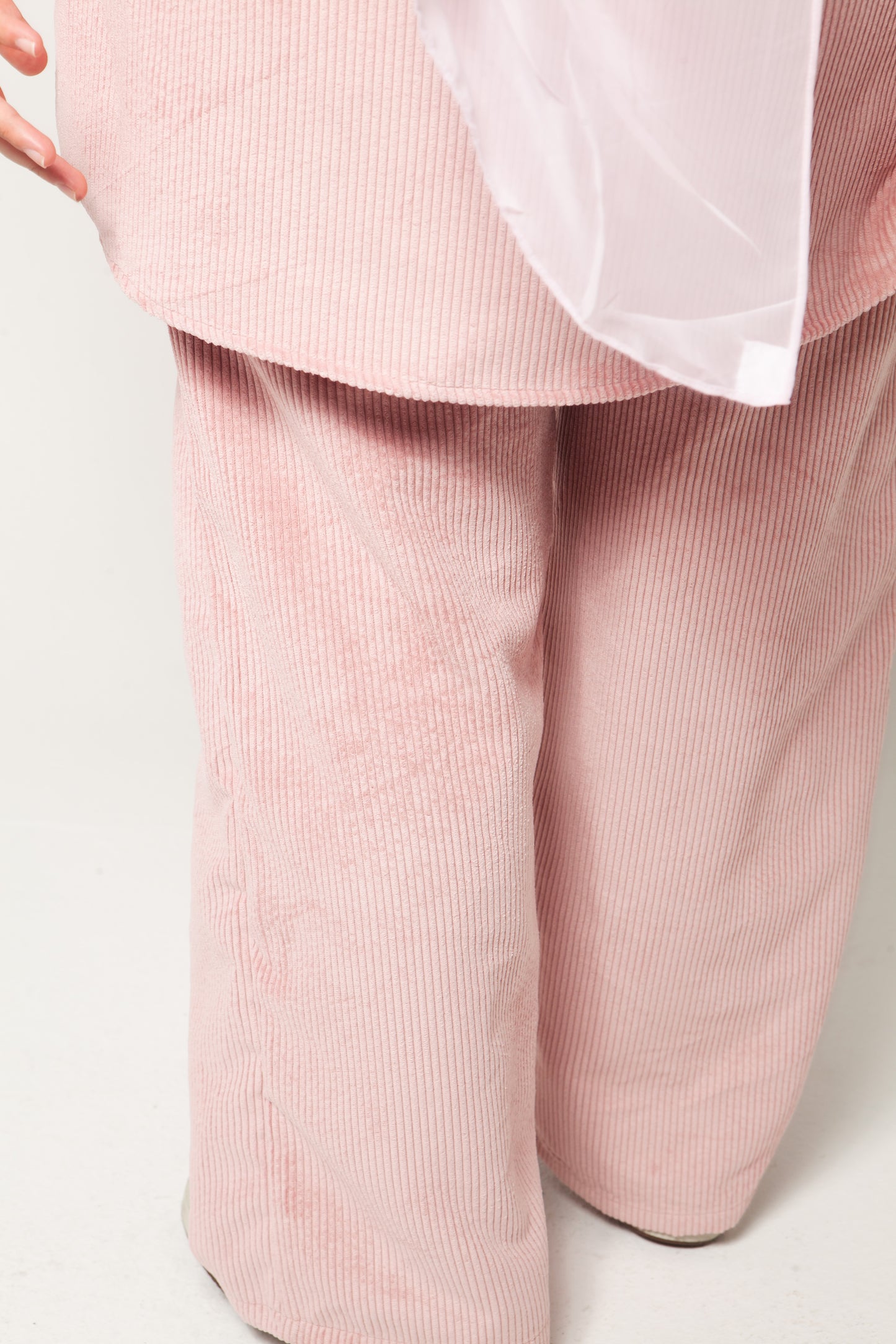 Pink Corduroy Set