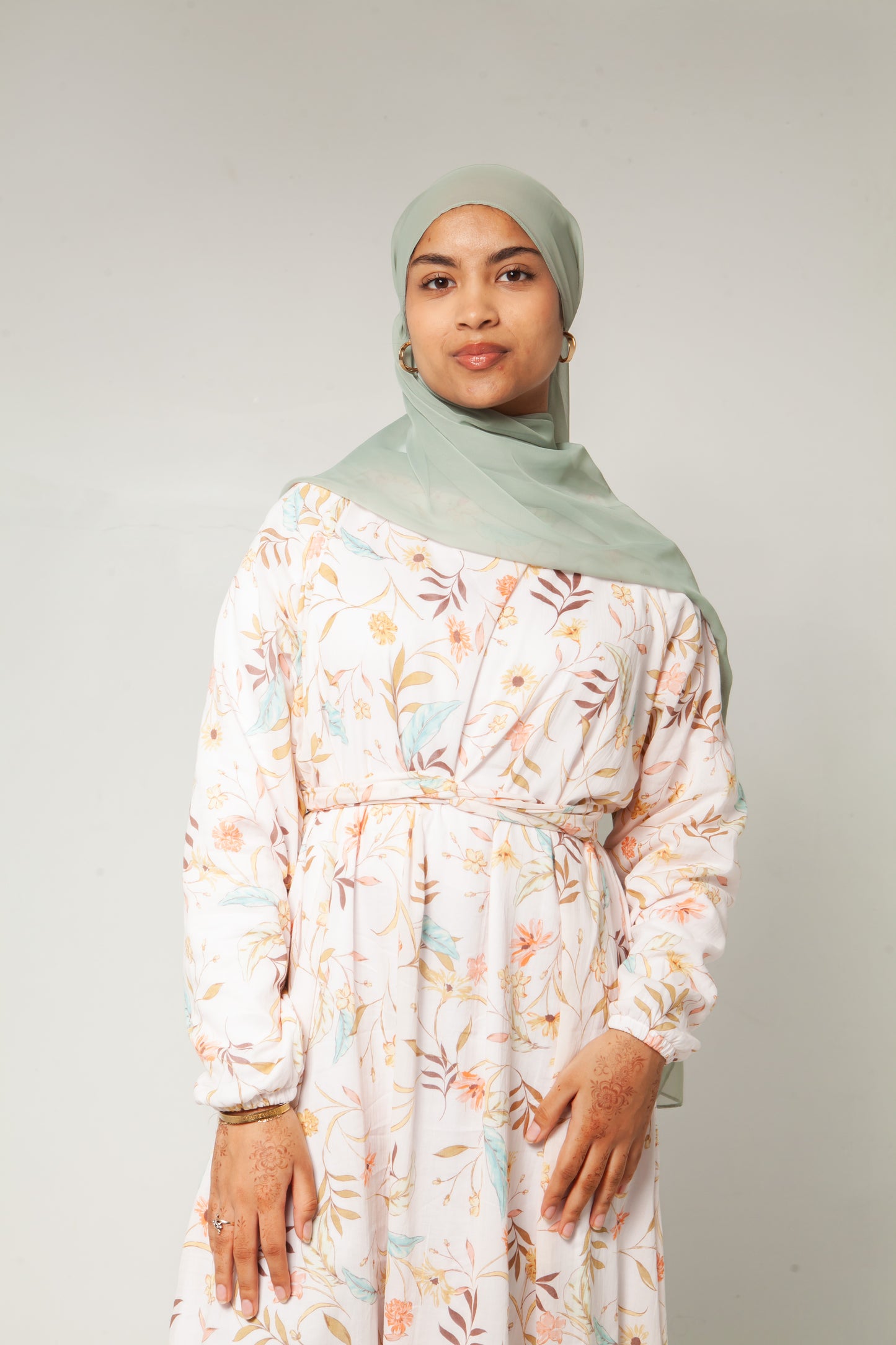 Pink Floral Dress