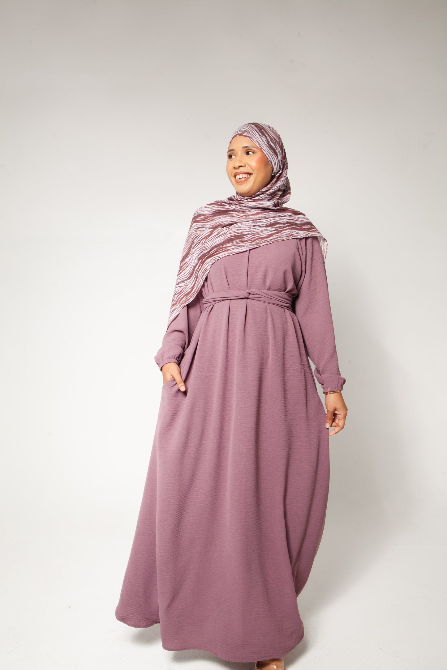 Dusty Purple Dress