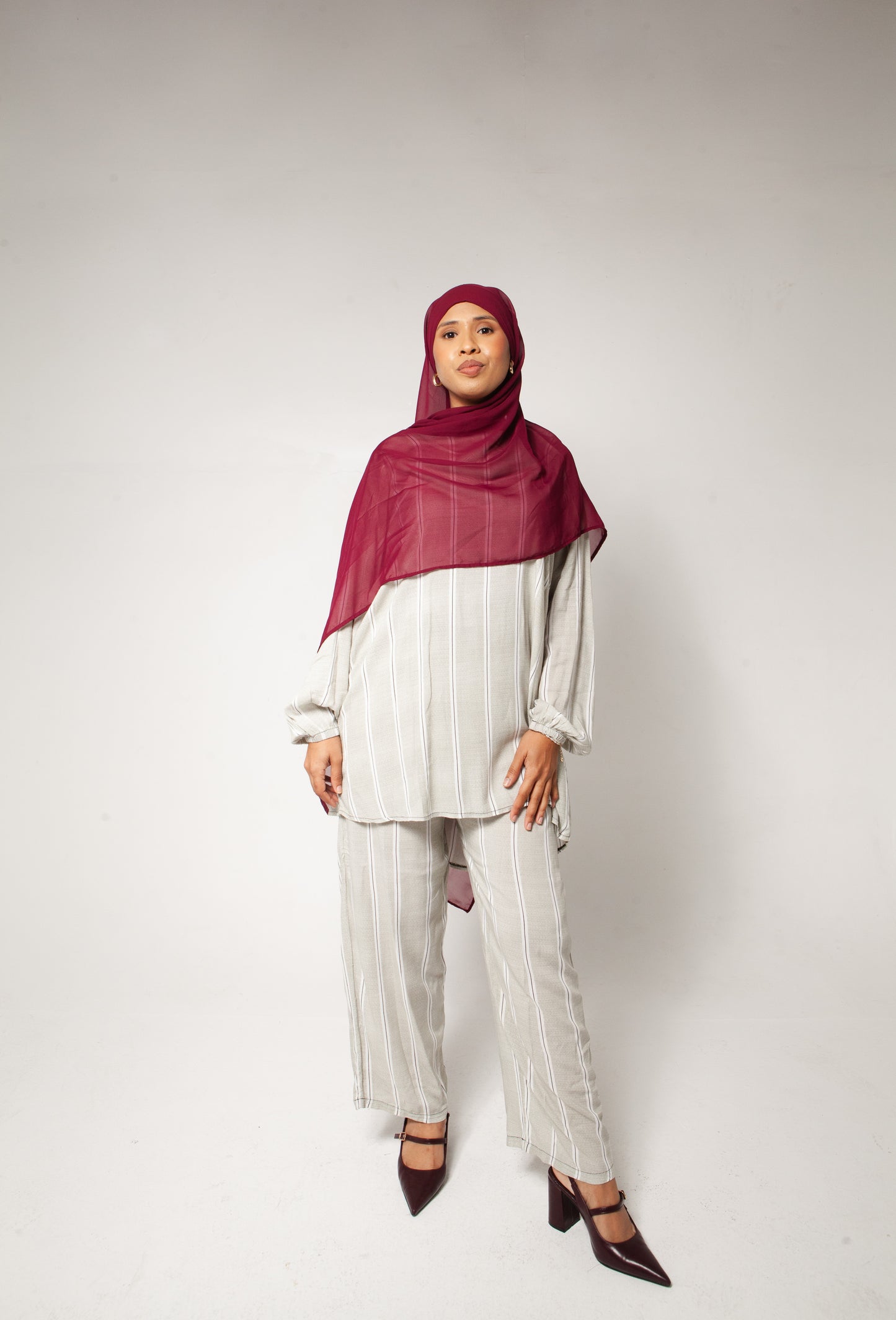 Grey Stripe Set