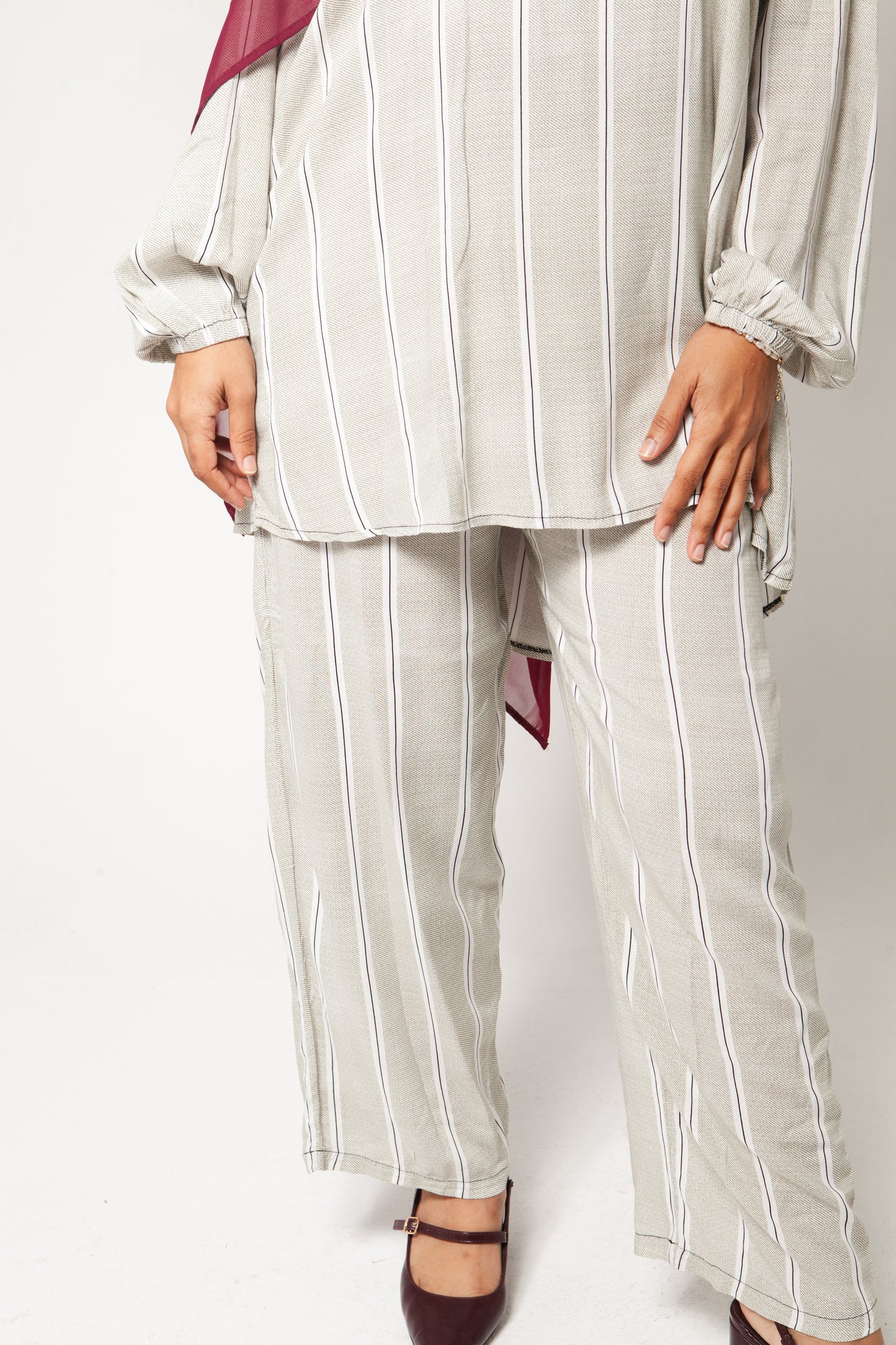 Grey Stripe Set