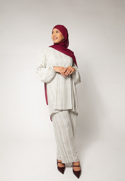 Grey Stripe Set