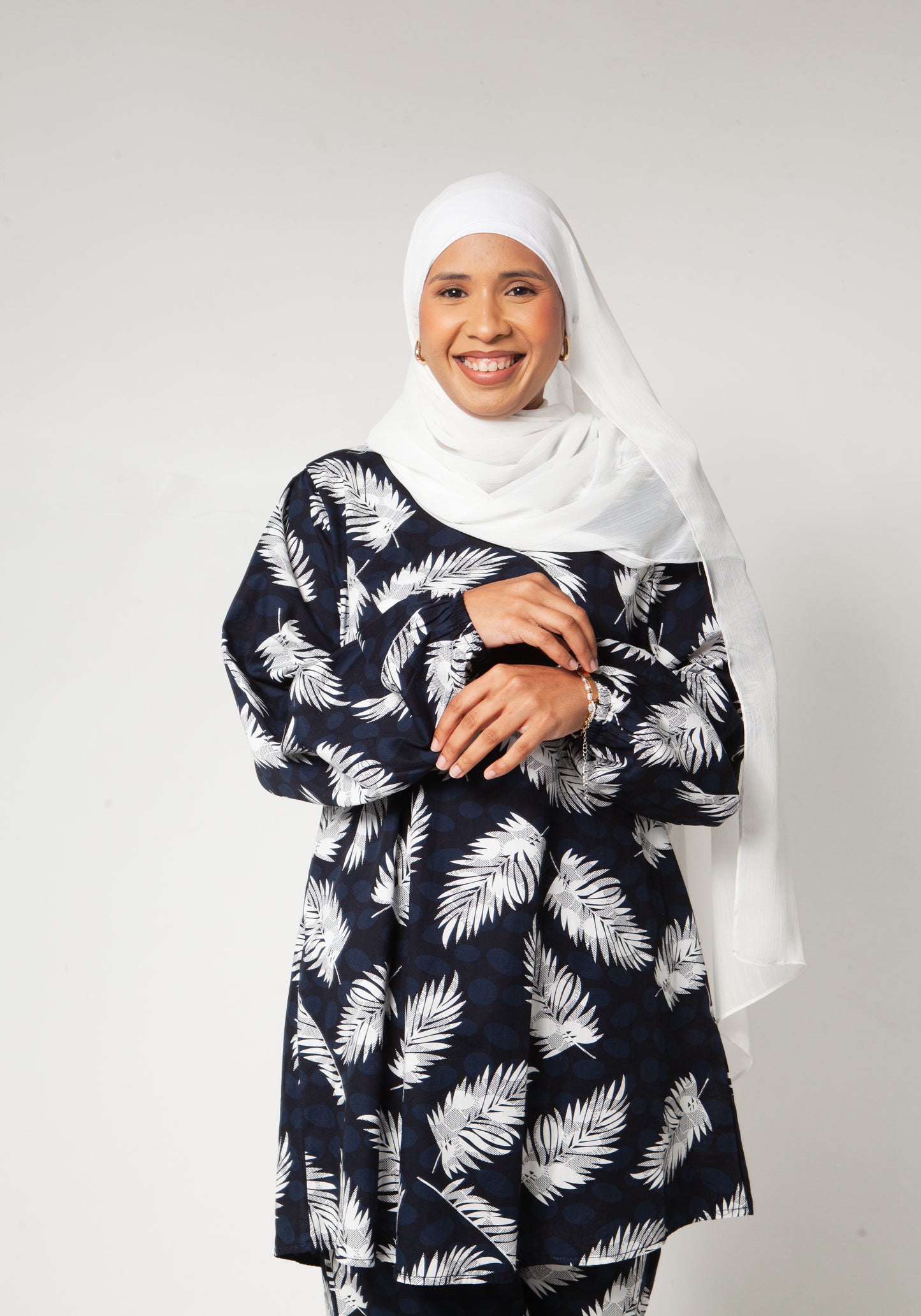 Navy Fern Set
