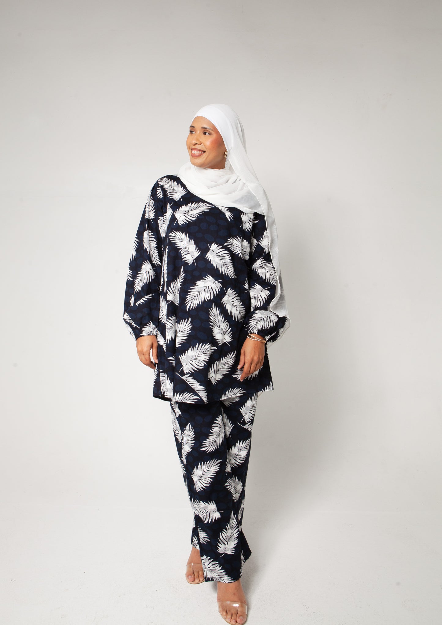 Navy Fern Set