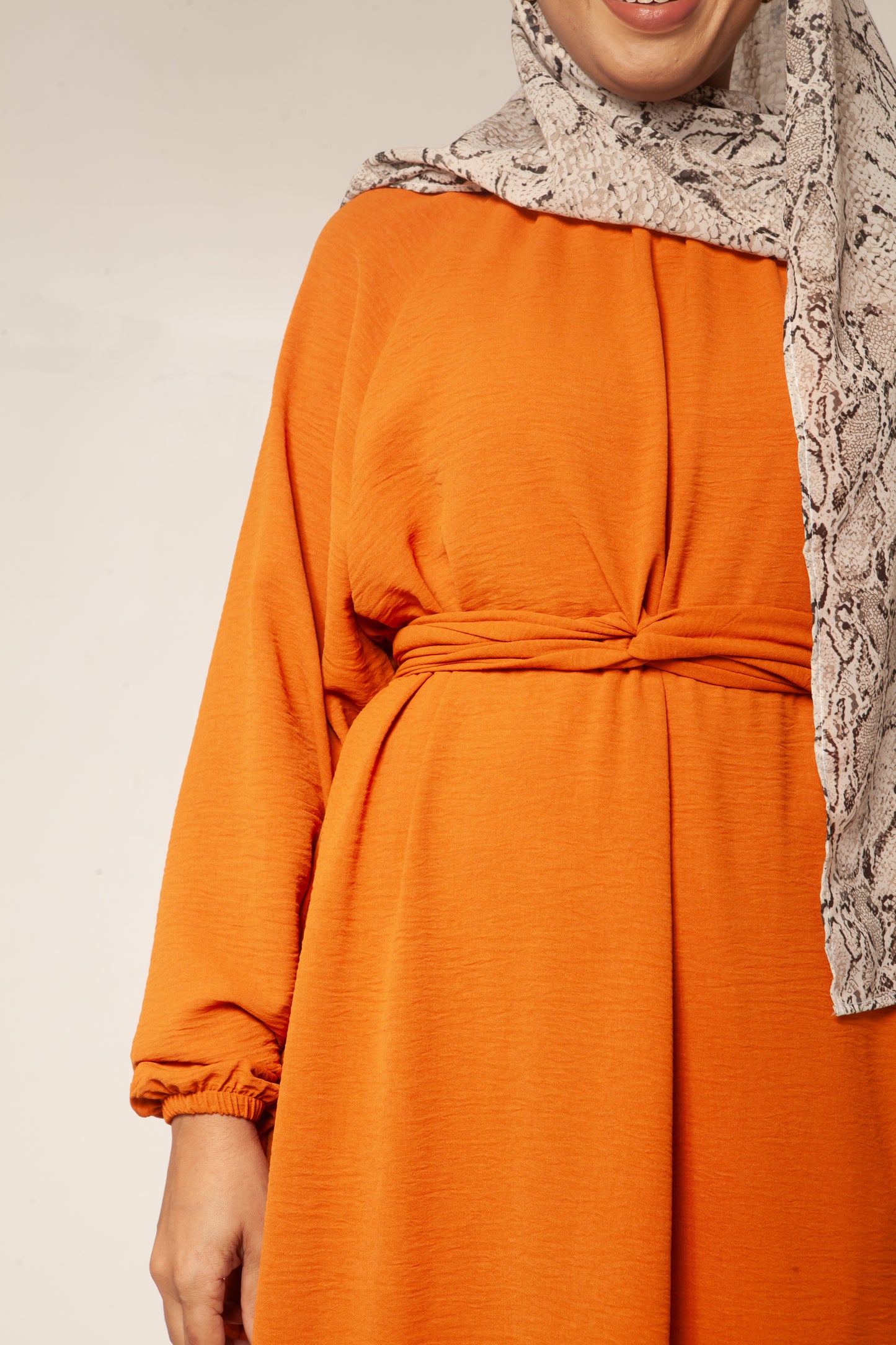 Orange dress